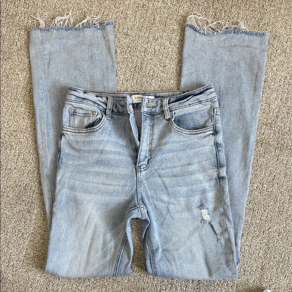 Lovervet Jeans from Wild Oak Boutique Light Blue High-Rise Women's Jeans